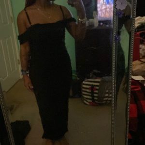 Maxi scrunch dress